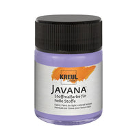 Colore per tessuti chiari JAVANA 50 ml – Lavender