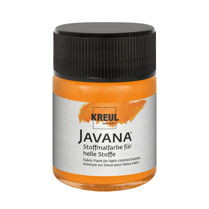 Colore per tessuti chiari JAVANA 50 ml – Orange