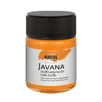 Colore per tessuti chiari JAVANA 50 ml – Orange