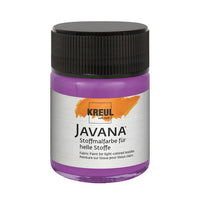 Colore per tessuti chiari JAVANA 50 ml – Lilac