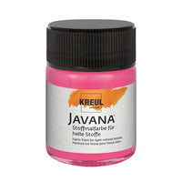 Colore per tessuti chiari JAVANA 50 ml – Pink