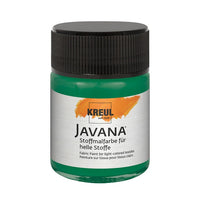 Colore per tessuti chiari JAVANA 50 ml – Dark Green