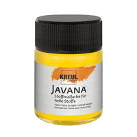Colore per tessuti chiari JAVANA 50 ml | colori diversi - Golden Yellow