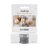Tintura per candele 5g - Vari colori – grigio chiaro