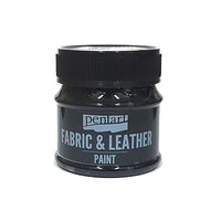 Colore per tessuto e pelle Pentart 50 ml – Black