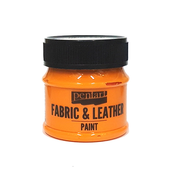 Colore per tessuto e pelle Pentart 50 ml – Orange