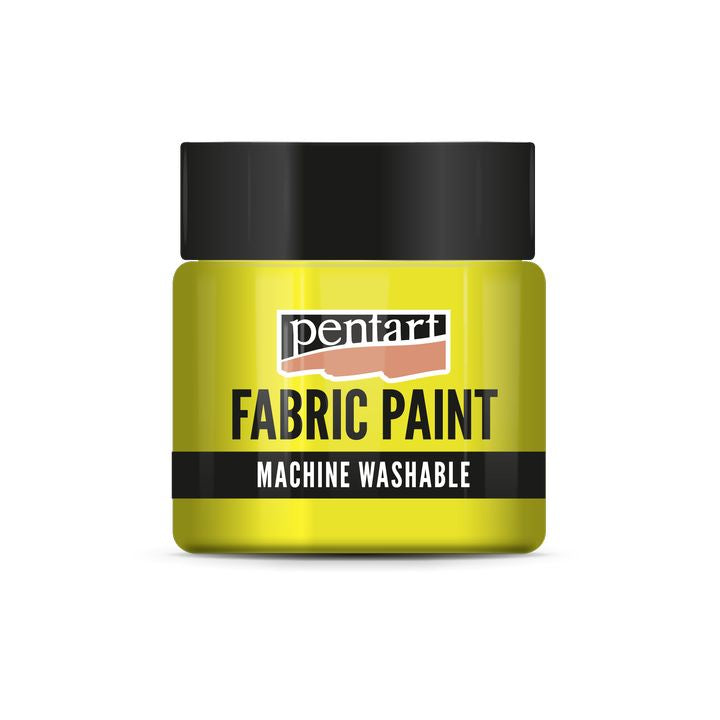 Vernice tessile Pentart 50 ml – Giallo