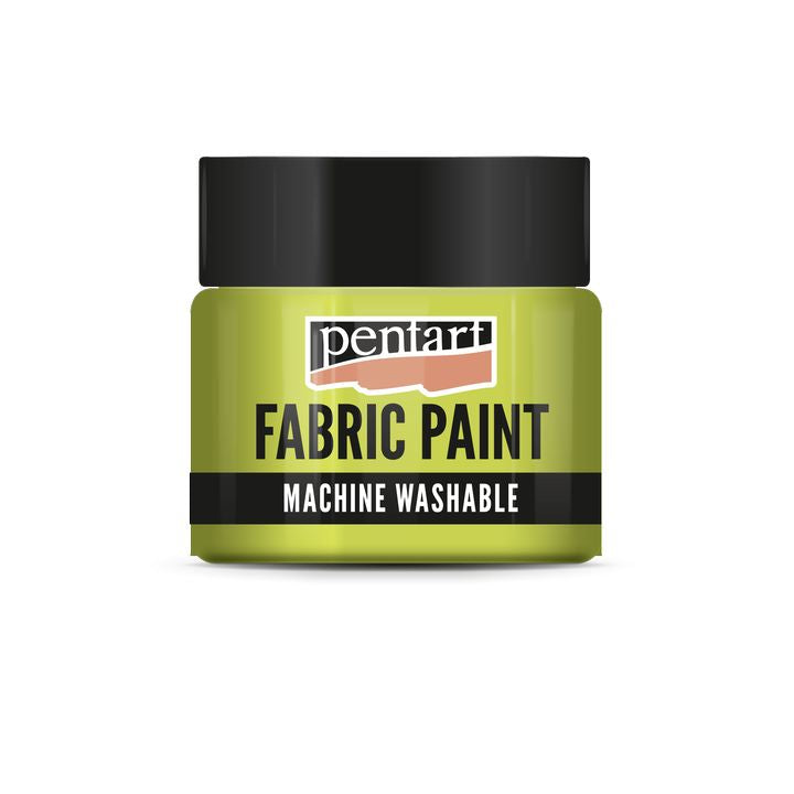 Pentart Vernice tessile fosforescente 30 ml – Giallo