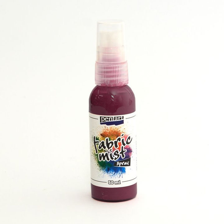 Lo spray colorato per tessuti Fabric Mist 50 ml – Red Wine