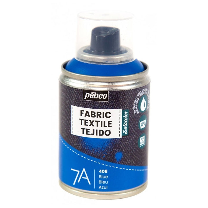 Colore per tessuti in spray Pebeo 7A 100 ml – 408 Blue