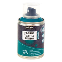Colore per tessuti in spray Pebeo 7A 100 ml – 410 Emerald green