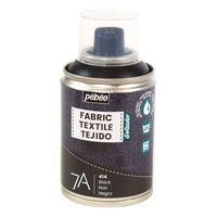 Colore per tessuti in spray Pebeo 7A 100 ml – 414 Black