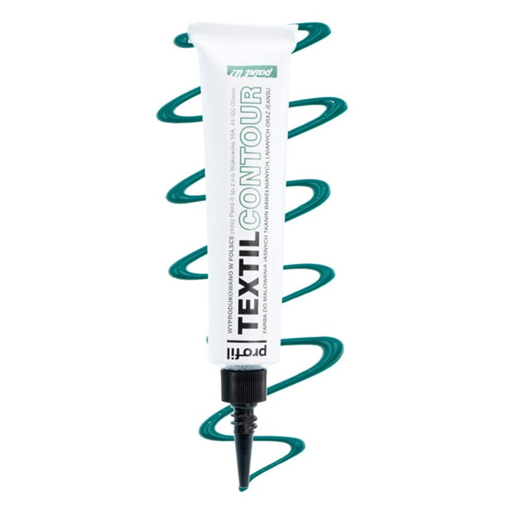Profil colore per tessuti leggeri con applicatore 25 ml – scuro verde