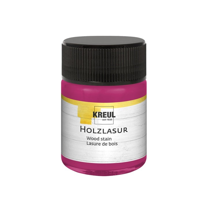 Colore per legno Hobby Line Wood Stain 50 ml – Magenta