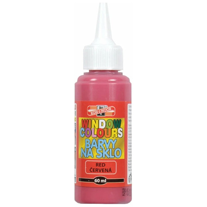 Vernici per vetro KOH-I-NOOR 60 ml – Rosso