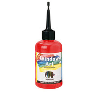Colori per vetro Window Art 80ml – rosso luccicante