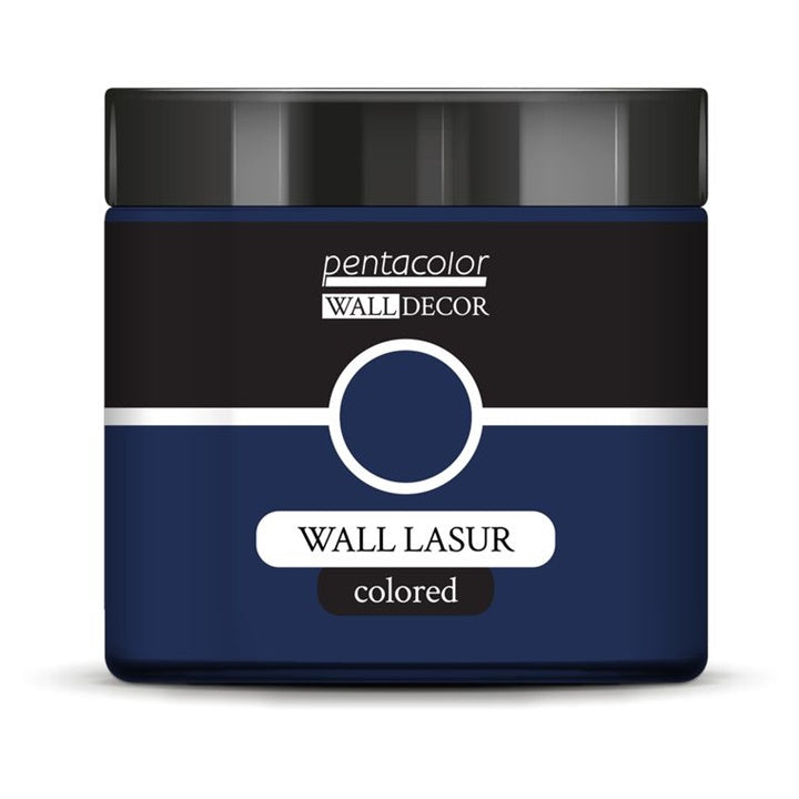 Decorazione murale Smalto colorato – Blu acciaio