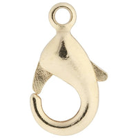 Fermagli per gioielli in oro, 10,1 mm, confezione da 5