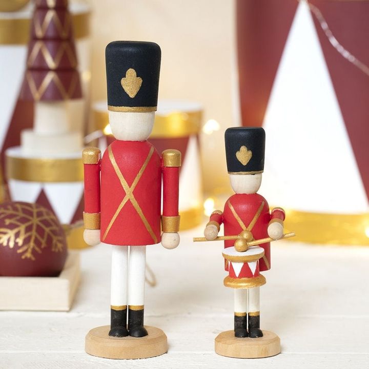 Figura in legno da decorare - Schiaccianoci 18 cm — immagine 2