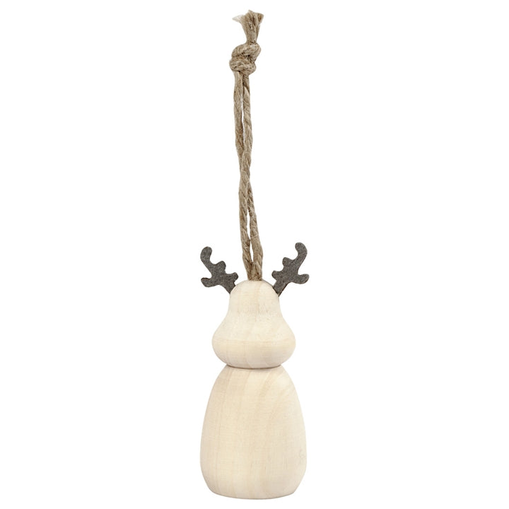 Figura in legno Renna