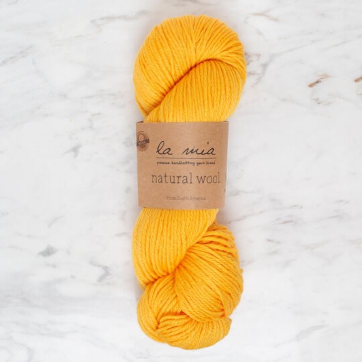 Filato di lana naturale La Mia 100 g – crema /2