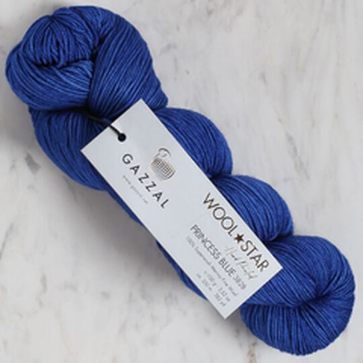 Filato Merino Gazzal Wool Star 100 g – nero