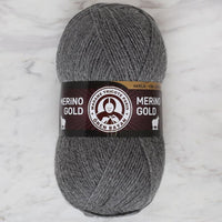 Filato per maglieria Madame Tricote Paris Merino Gold 100 g | scegli un colore - grigio scuro