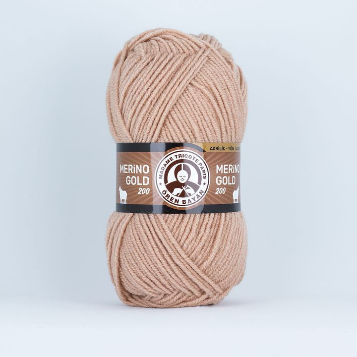 Filato per maglieria Madame Tricote Paris Merino Gold 200 - 100 g | scegli un colore