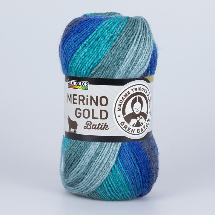 Filato per maglieria Madame Tricote Paris Merino Gold Batik 100 g | scegli un colore