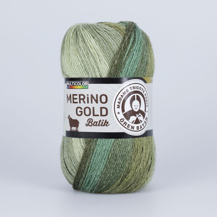 Filato per maglieria Madame Tricote Paris Merino Gold Batik 100 g | scegli un colore