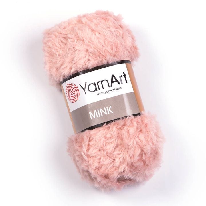 Filato per maglieria YarnArt Mink 50 g – 330 crema