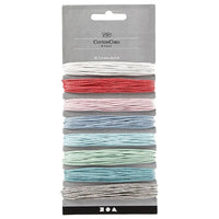 Filo di cotone - cera - 8 pezzi