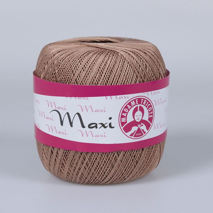 Filo di pizzo Madame Tricote Paris Maxi 100 g | scegli un colore - marrone
