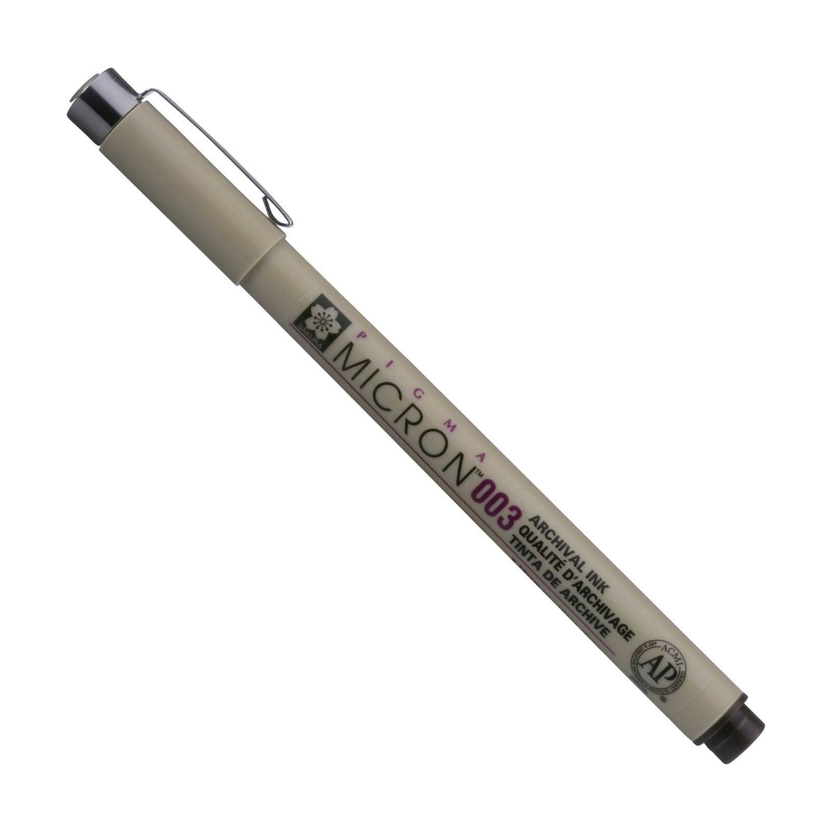 Fineliner SAKURA Pigma Micron 003 0,15 mm – Seppia
