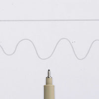 Fineliner Sakura Pigma Micron 08 - 0.50 mm - grigio chiaro