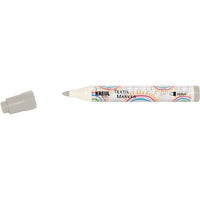 Pennarello per tessuti Kreul medium – griggio