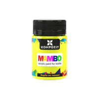 MAMBO Vernice fluorescente per tessuti e pelli 50 ml – 82 lime fluorescente