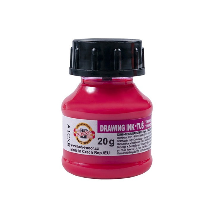 Inchiostro tecnico fluorescente Koh-I-Noor 20g – Rosa