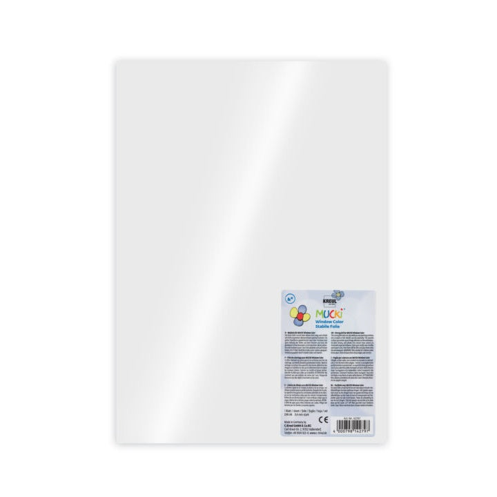 Foglio per colori vetro MUCKI KREUL - 1 foglio A4