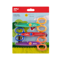 Forbici creative APLI 13,5 cm, punta arrotondata, simmetriche