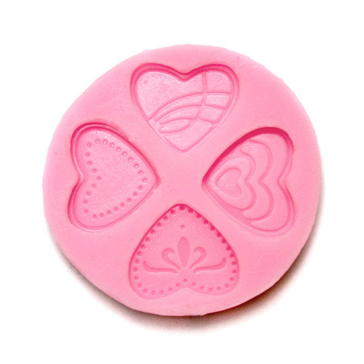 Forma di silicone - Cuori