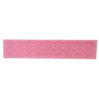 Forma in silicone - confine floreale 39.5x8x0.4 cm