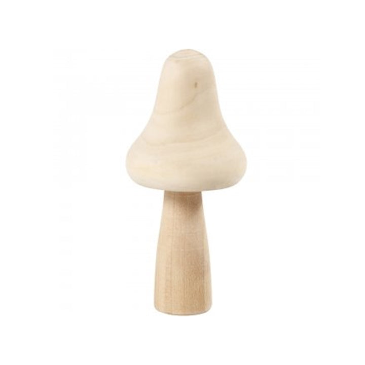 Fungo decorativo in legno