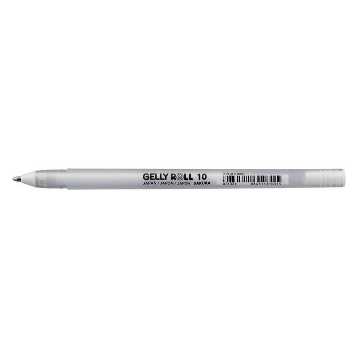 Penne gel Sakura Gelly Roll tonalità di bianco – 10 grassetto