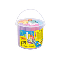 Gessetti colorati Jumbo in secchiello JOVI 21 pz.