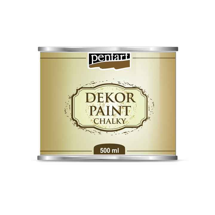 Gessetto decorativo Chalky Pentart 500 ml – bianco
