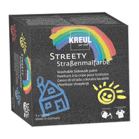 Gesso di strada colorato lavabile STREETY KREUL - 4 x 120 ml