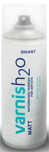 GHIANT H2O vernice finale opaca spray - 400ml