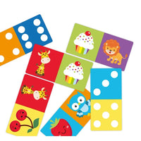 Gioco del domino a doppia faccia - 28 carte educative