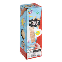 Gioco della torre di legno 54 pezzi